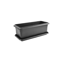 Trough Planter Pot with Tray | 62 Litres